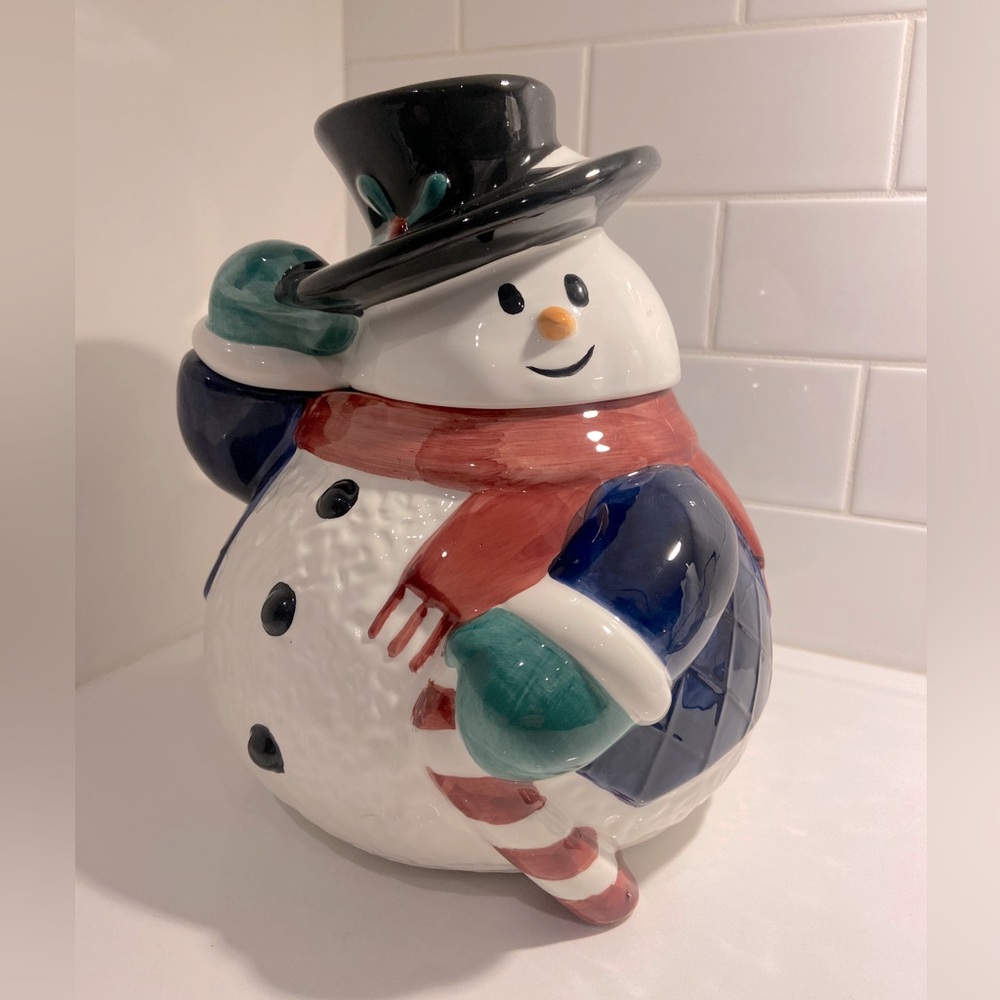 Snowman Cookie Jar